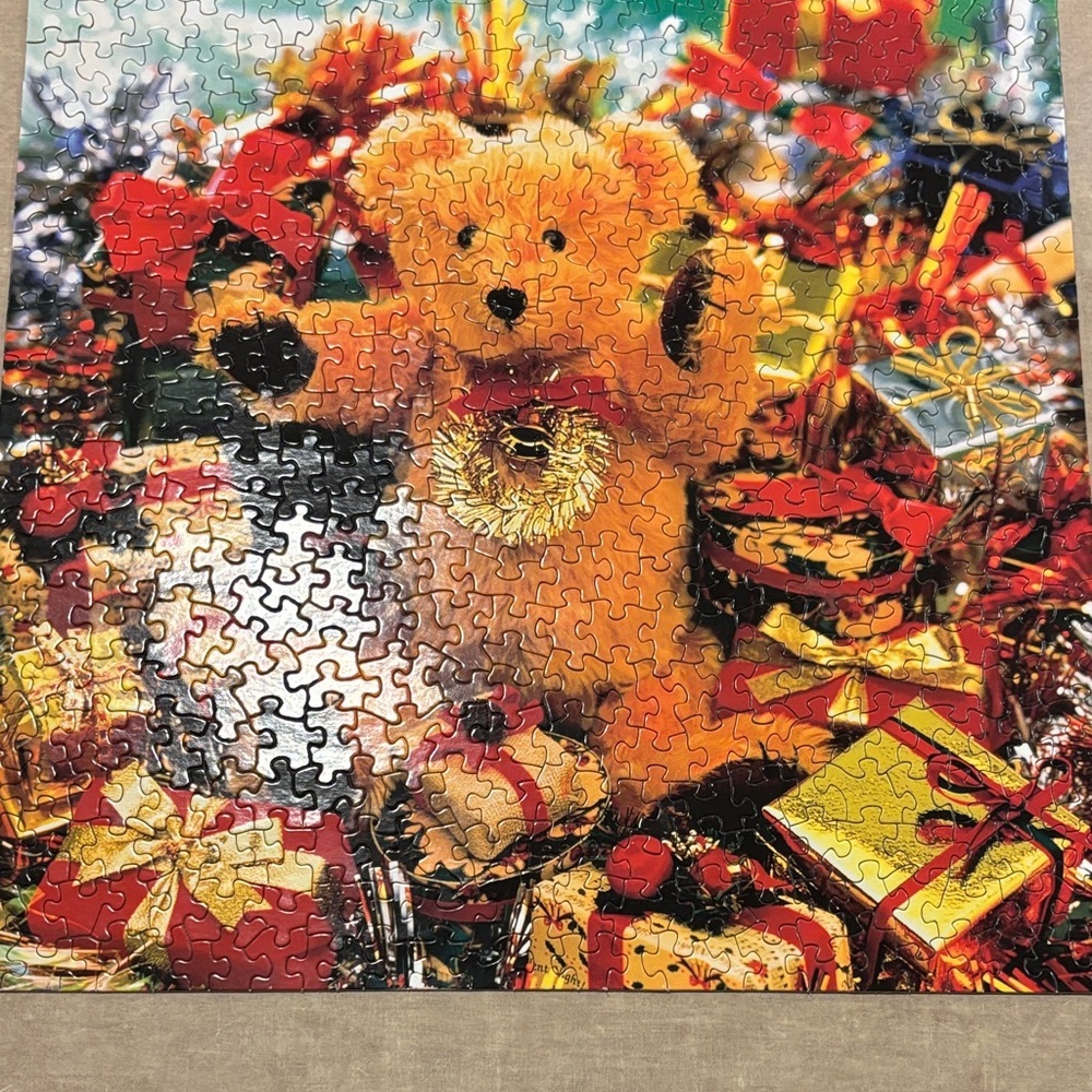 Festive Christmas Bear Puzzle